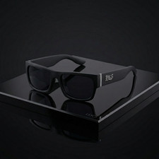 Men's Locs Lowrider Biker Flat Top Motorcycle UV400 Category 3 Lens Sunglasses