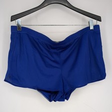 Vintage NIKE Blue Lined Running Shorts Large