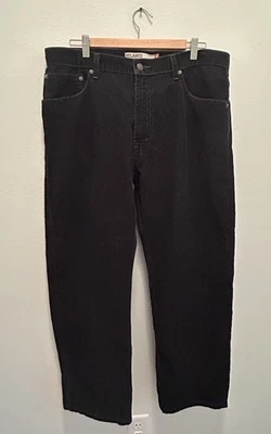 Levis 559 Pants Corduroy Mens 36x30 (36x29) Black Chino Slacks Relaxed Straight - Image 1 of 4