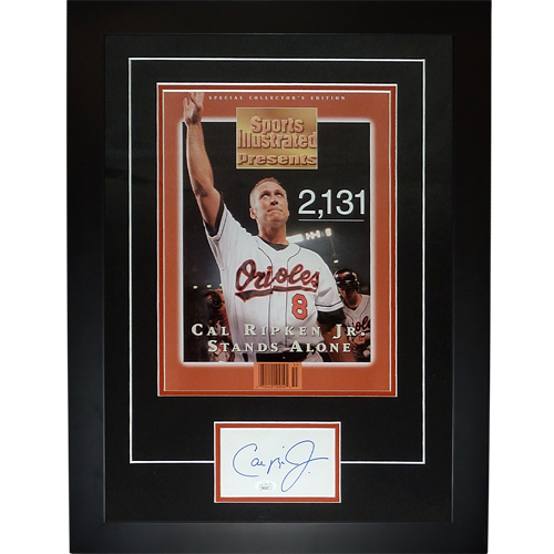 Cal Ripken Jr Autographed Signed Baltimore Orioles (2131 Game) Sports Illustrated 11x14 