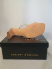 Gold Women's Heels 3.5” Sandals Open Toe Slides 9 IDIFU — photo 8