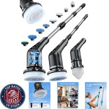 Electric Spin Scrubber & Cordless Cleaning Br...