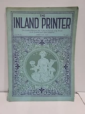 The Inland Printer Trade Business and Technical Journal in Printing Feb. 1923