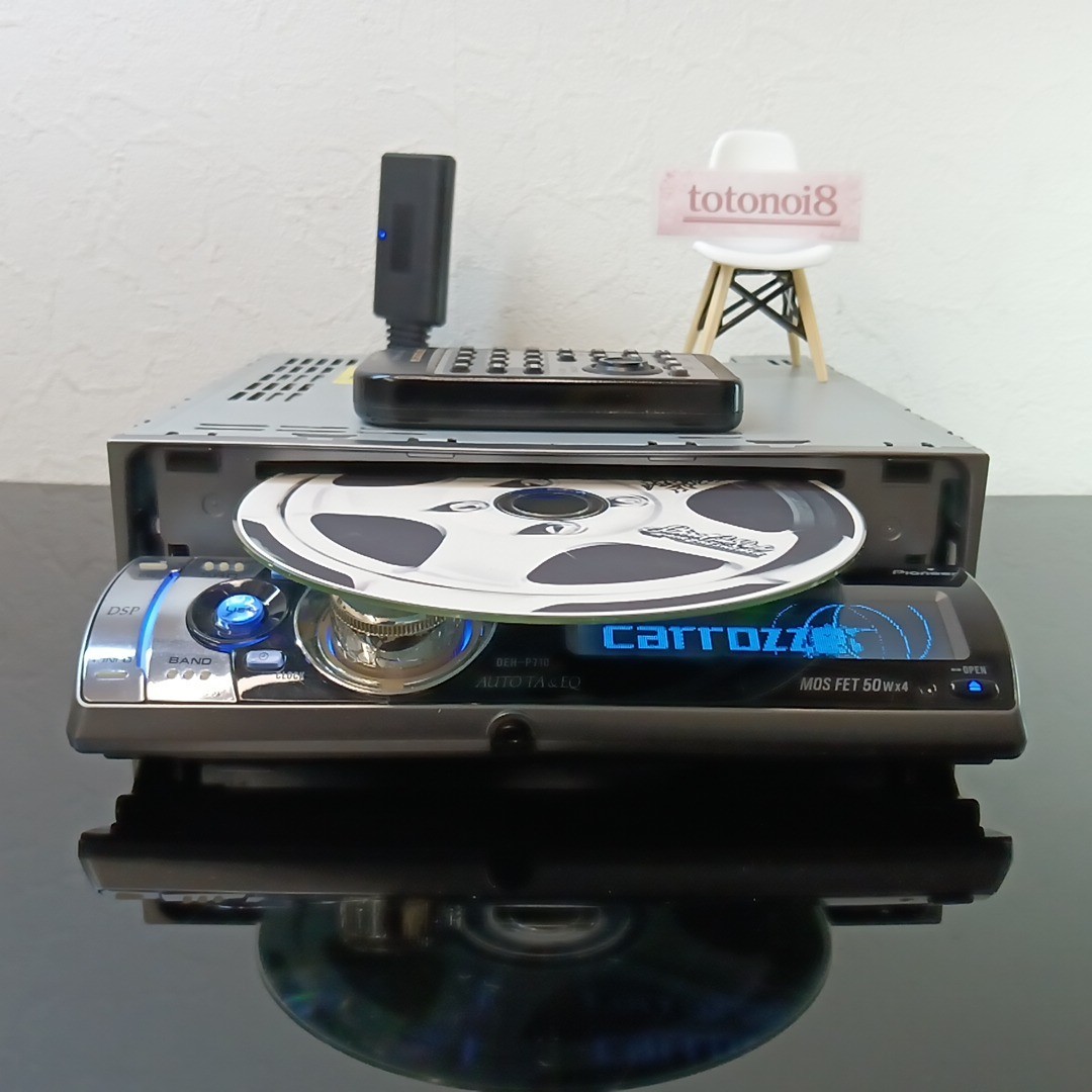 Pioneer Carrozzeria DEH-P710 1DIN CD AUX DSP Dolphin Bluetooth JDM