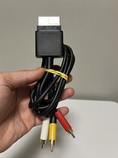 Genuine Official OEM Microsoft XBOX 360 Composite AV Cable X821376-001 Tested