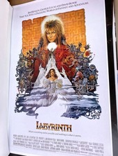 Labyrinth Mini Movie Poster 11X17 David Bowie Jareth Sarah Jennifer Connelly
