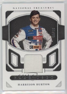 2023 Panini National Treasures Race Used Firesuits 58/99 Harrison Burton k3j