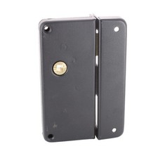 Serrure en applique verticale - extra plate - bec-de-cane - D - 456 JPM