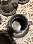 12 Vintage Denby England Langley Mayflower Brown Coffee/Tea Cups & Saucers Mint — photo 6
