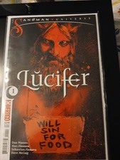 Lucifer #1 Comic Sandman Universe DC Dan Watters Sebastian Fiumara