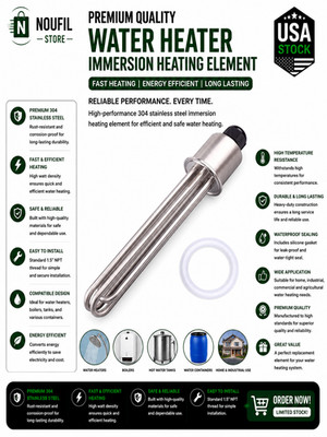 2 Inch Tri-Clamp 240V Water Heating Element Immersion U Type Electrical Brewing