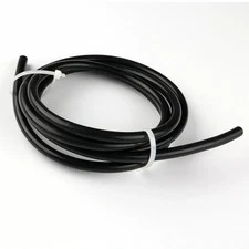Black ID 3mm 1/8" Silicone Vacuum Hose Tube Pipe Line 3m 20ft