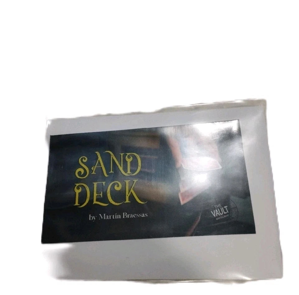 Sand Deck (Gimmick & Online Instruction) by Martin Braessas Magic Trick - Image 1 of 1