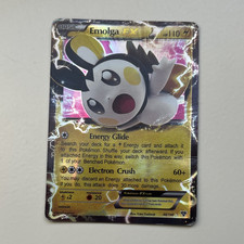 Pokémon TCG Emolga EX XY 46/146 Ultra Rare Full Art Holo 110 HP 2016 on eBay