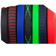 ALL SIZES COLORS 5' FT - 100 Feet Expandable Cable Sleeving Braided Tubing LOT