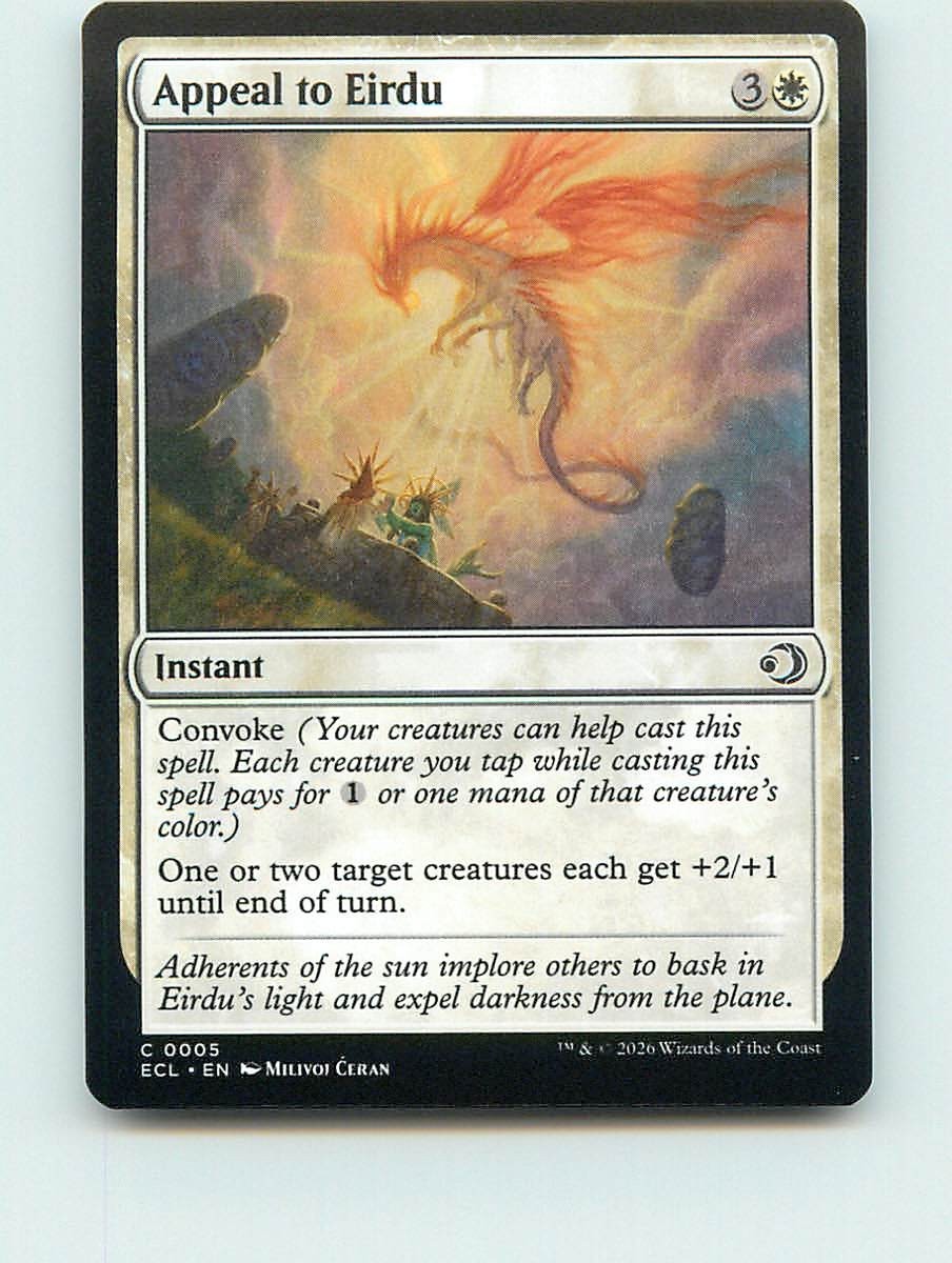 Appeal to Eirdu - C5 - MTG - Lorwyn Eclipsed (ECL)
