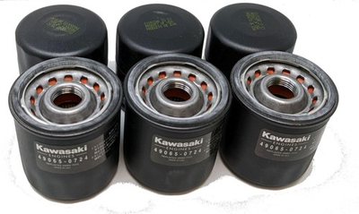 #ad Kawasaki 6 Pack 49065 0724 Oil Filter Fits 49065 7010 OEM $46.18