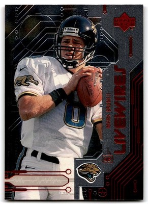 1999 Upper Deck Live Wires Mark Brunell Jacksonville Jaguars #L7