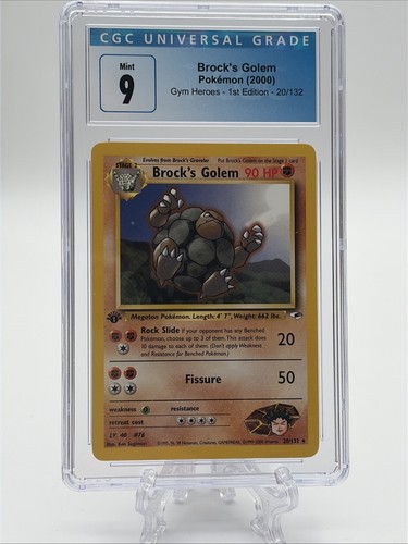 Brock's Golem (1st Edition) graded CGC 9 for sale on eBay