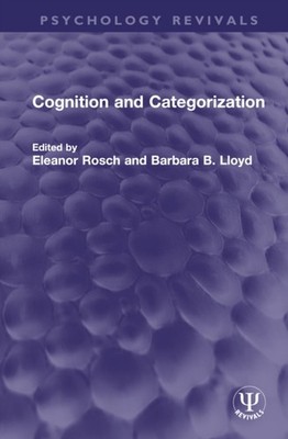 Rosch - Cognition and Categorization - hardback or cased book - X555z
