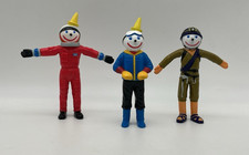 Jack In The Box 1990 Figures Mountain Climber-Astronaut-Skier 4 Inches