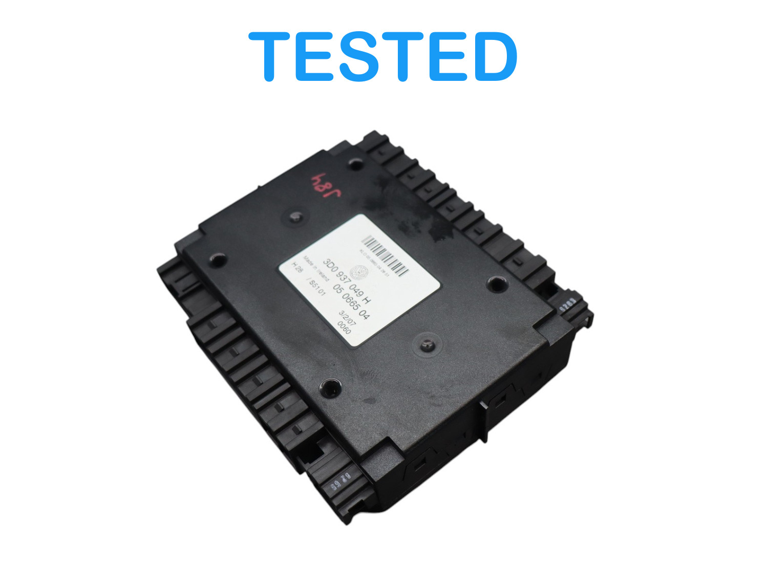 03-13 Bentley Continental GTC Onboard Supply Control Module Unit 3D0937049 Oem
