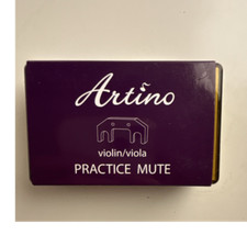 Artino &Uuml;bungsd&auml;mpfer PM-01 f&uuml;r Violine/Viola, Schwarz, Kunststoff