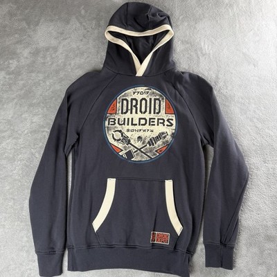 Star Wars Droid Builders Galaxy's Edge Depot Pullover Hoodie Men's Size S READ