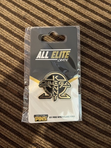 AEW All Elite Wrestling Kenny Omega Lapel Pin Crate Exclusive