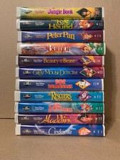 11 - Walt Disney VHS Tapes  Black Diamond  The Classics - Clamshell