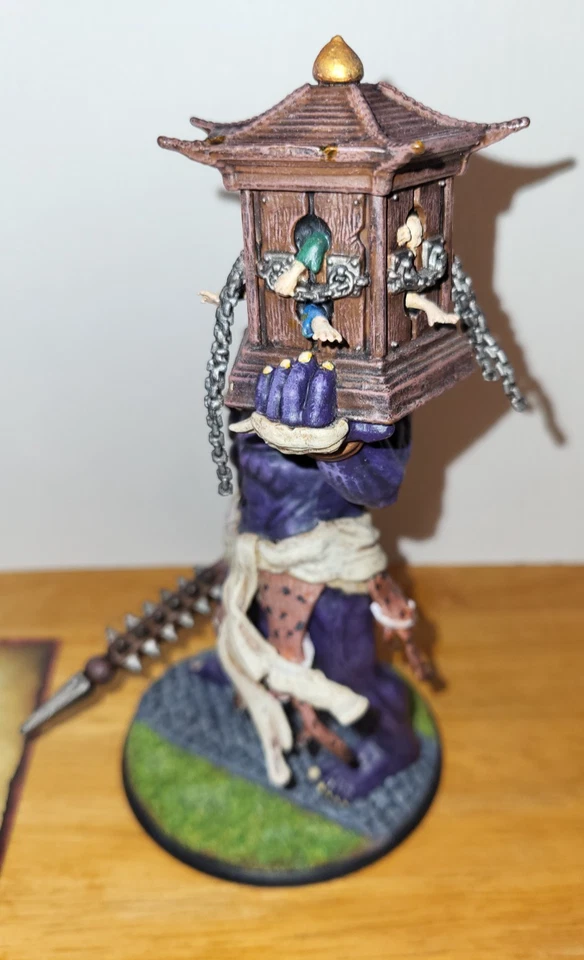 Painted Shadows of Brimstone Oni Warlord XXL Deluxe Enemy - Flying Frog Prod - Image 3 of 4