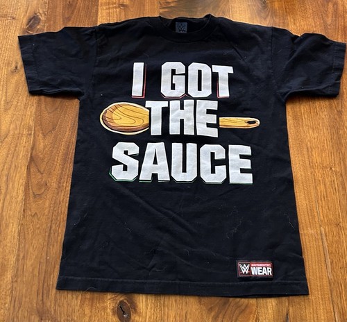Men’s Small WWE ENZO AMORE Marinara w/ Meatballs I GOT THE SAUCE