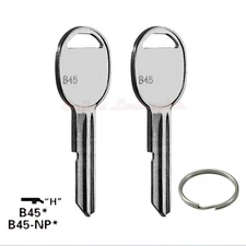 New Door Key B45 "H" type for GM Vehicles 