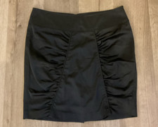 B2B Bebe Mini Skirt, Ruched Detail, Size Medium
