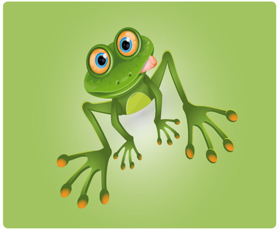 Mousepad Textil Frosch Motiv Nr. 5 Mauspad