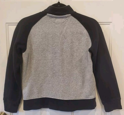 Polo Ralph Lauren Grey/Black Zip Up Sweater Boys / Girls. Size M 10/12 - Picture 2 of 5
