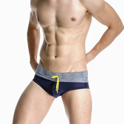 Herren Badeslip Sexy Low Waist Badeanzug Strand Bikini Shorts Gay Badeanzug Hot - Bild 5 von 36