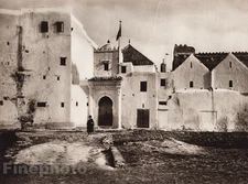 1924 Original MOROCCO Tetuan City Architecture Photo ~ MARCELIN FLANDRIN Lehnert