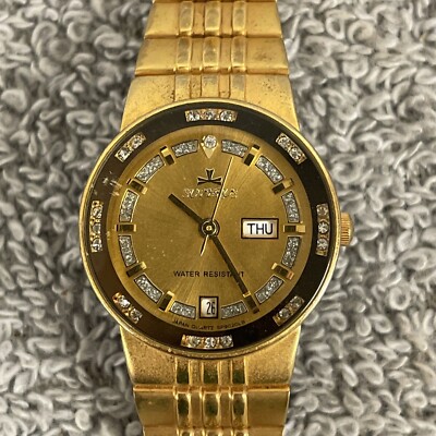 Vintage Superus 22k Gold Plated Electro Unisex Automatic Watch