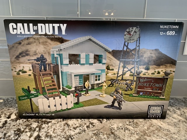 Mega Bloks Call of Duty Nuketown CYR73 Construction Set 689 Pcs 12 for sale online | eBay