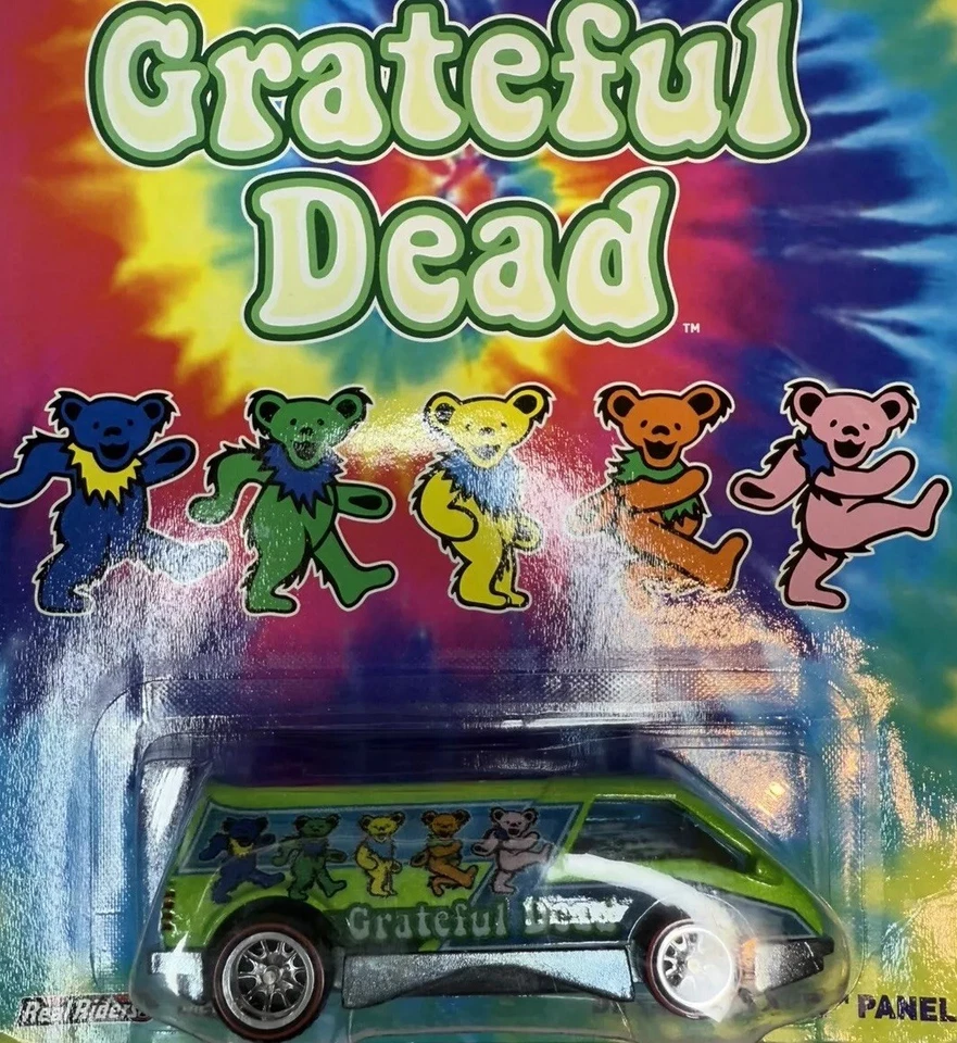 Hot Wheels Real Rider Grateful Dead Dream Van XGW Panel New/Sealed - Image 3 of 4
