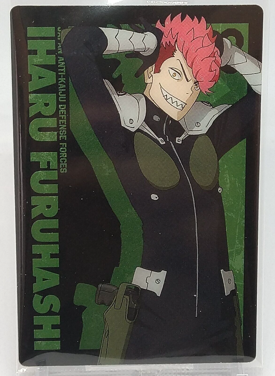 ◆Haruru◆ Iharu Furuhashi Kaiju No.8 Wafer Card No.7 Bandai 2024 Japan Manga