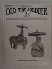 Old Toy Soldier Newsletter Magazine - Volume 11, Number 4 October 1987