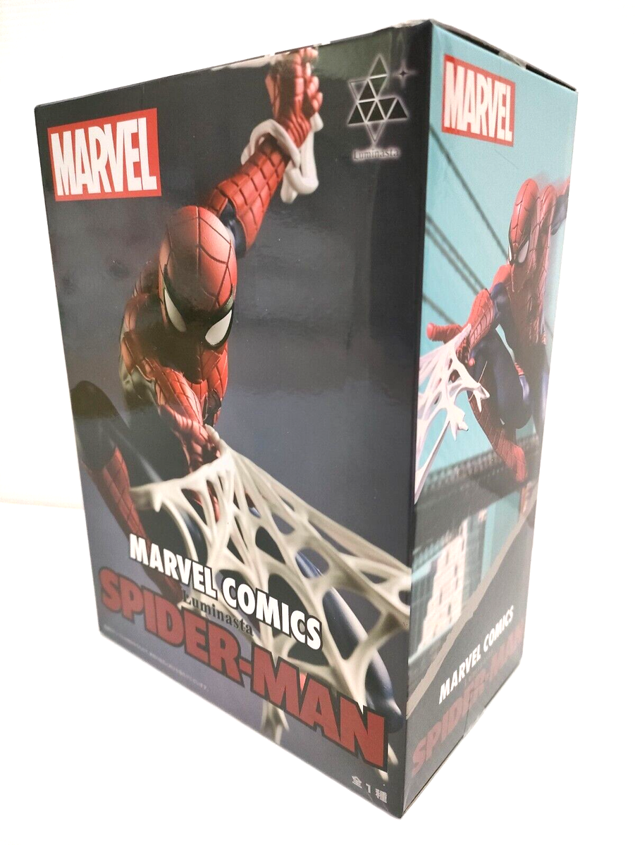Marvel Comics Luminasta Spider-man Figure SEGA Prize 2023 Red Toy