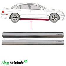 2x Schweller Reparaturblech für Jaguar S-Type CCX Bj.1999-2007 / Paar