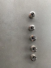 🍀NEW VINTAGE CHROME SPROCKET CHAINWHEEL BOLTS CHAINRING GT MONGOOSE OLD SCHOOL