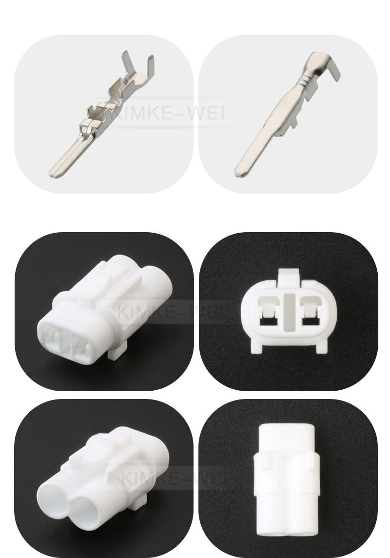 SH1-SEC2ベジット 2 Pin Sumitomo MT090 Motorcycle Connector Plug Socket Kit