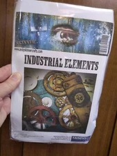 Andy Skinner Industrial Elements Steampunk UK lasercut board Tando Creative
