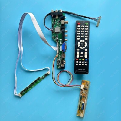 Fit N154I3-L02/L03 1-CCFL LVDS-30P 1280x800 HDMI+AV+USB DVB-T2/C Controller card