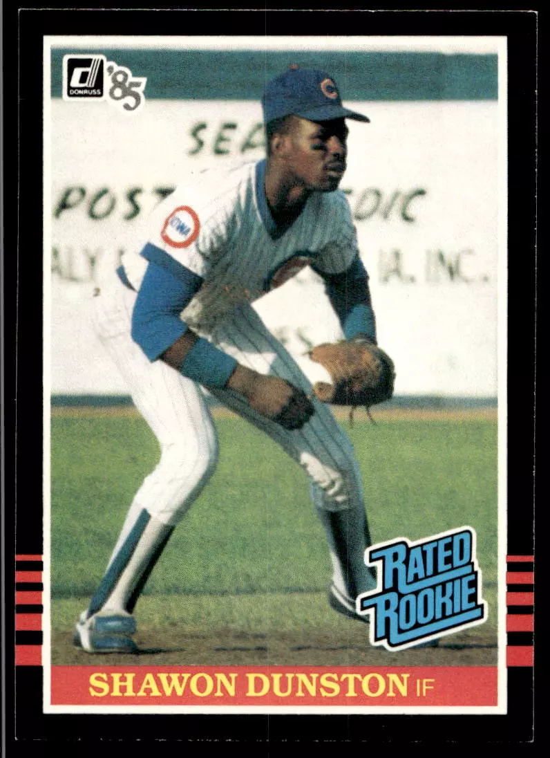 Shawon Dunston trading card